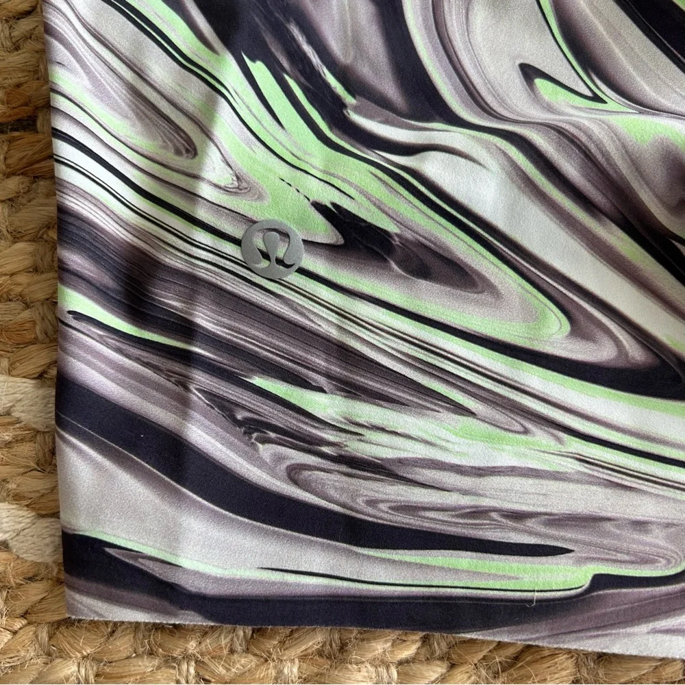 Lululemon Base Pace High-Rise Short 8" Paint Glide Warp Multi - Picture 9 of 13